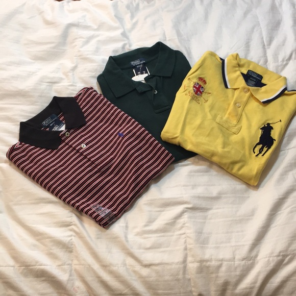 Polo boys collared tee shirt pack of 3. - Picture 5 of 6